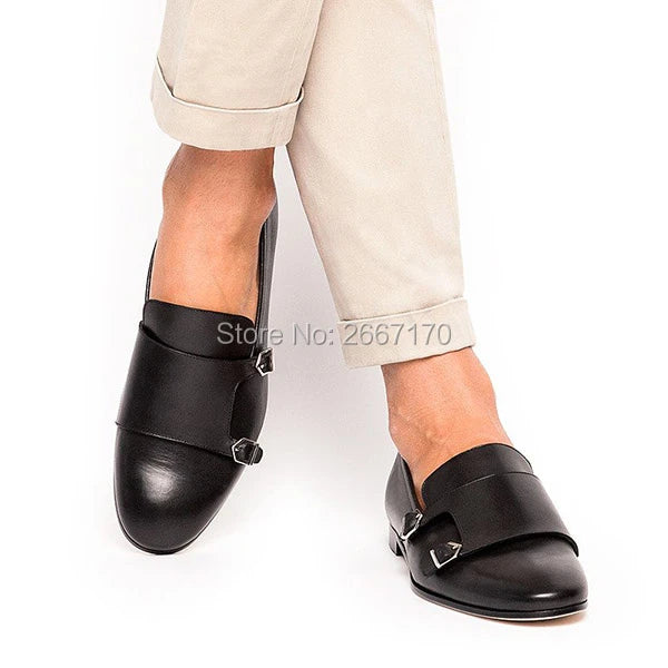 Women's Buckled Formal Dress Loafers