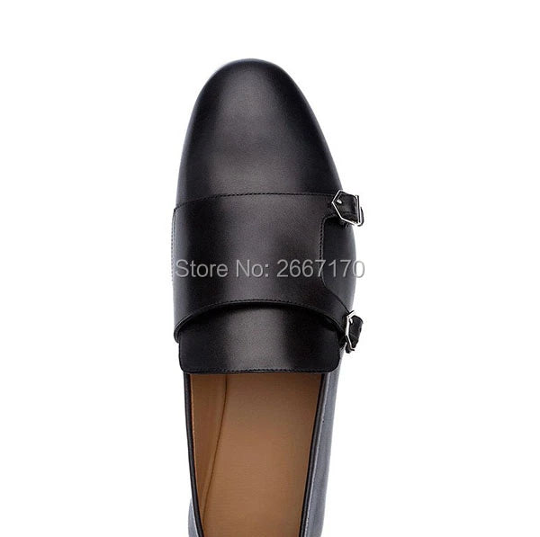 Women's Buckled Formal Dress Loafers