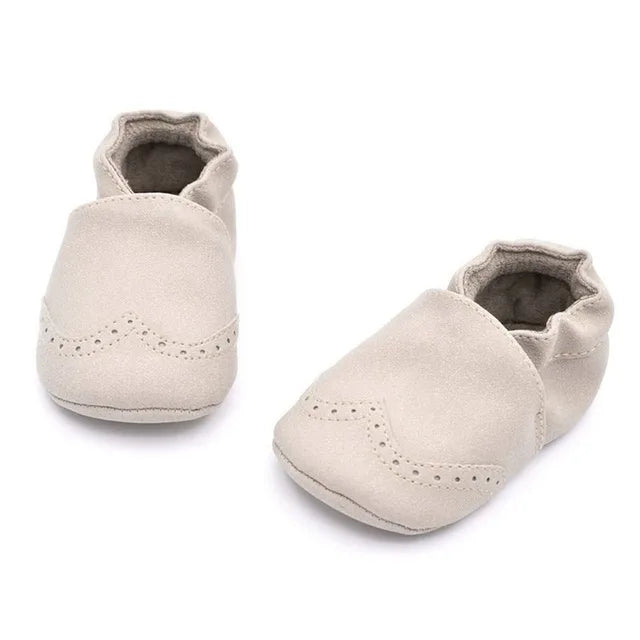 Baby Nubuck Leather Soft Sole Moccasins