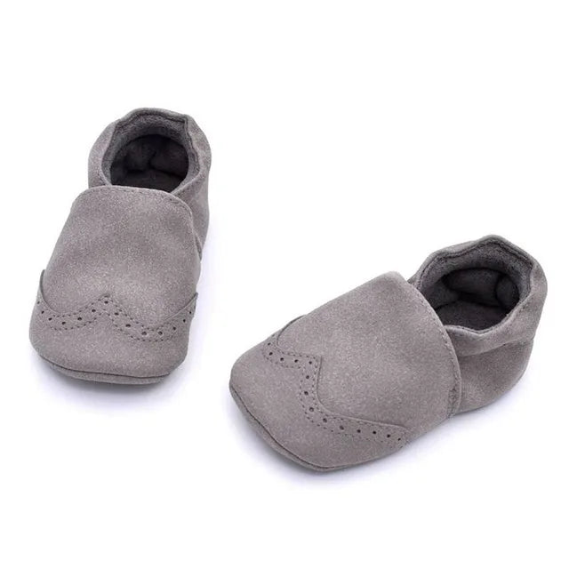 Baby Nubuck Leather Soft Sole Moccasins