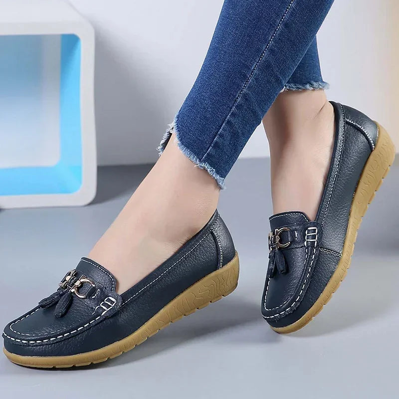 Women's Slip-On Ballet Loafer Flats