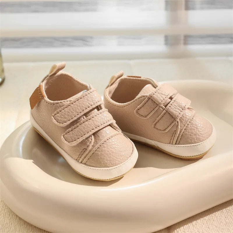 Baby Soft Soled PU Walking Shoes