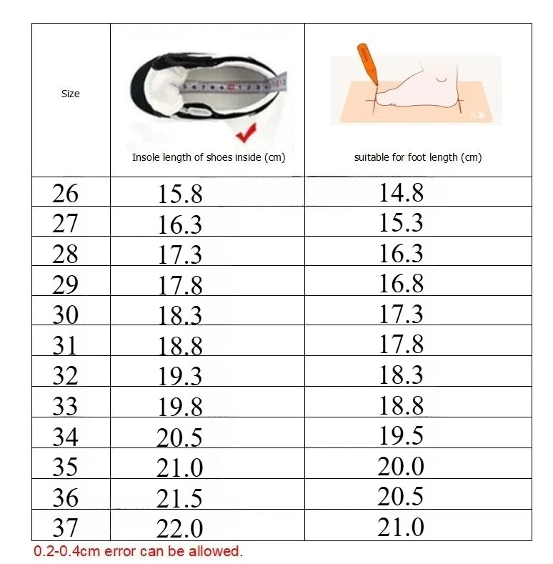 Girls' PU Leather School Loafers