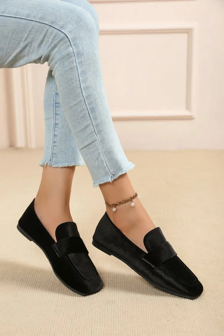 Women's Soft Sole Retro Flat Loafers