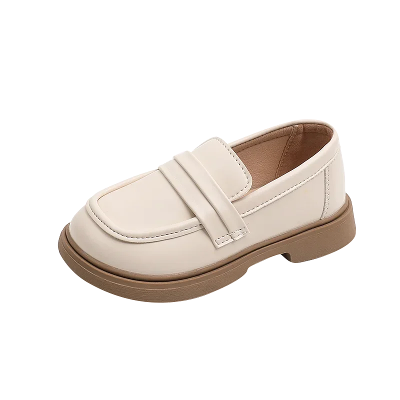 Girls' Round Toe Party Loafers