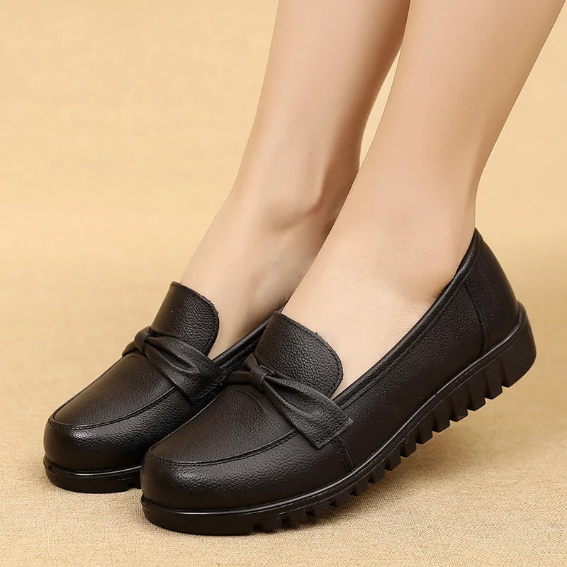 Women's Genuine Leather Comfort Loafers