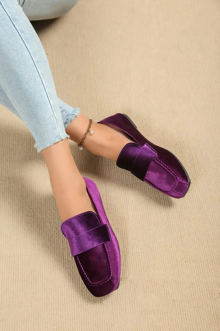 Women's Soft Sole Retro Flat Loafers