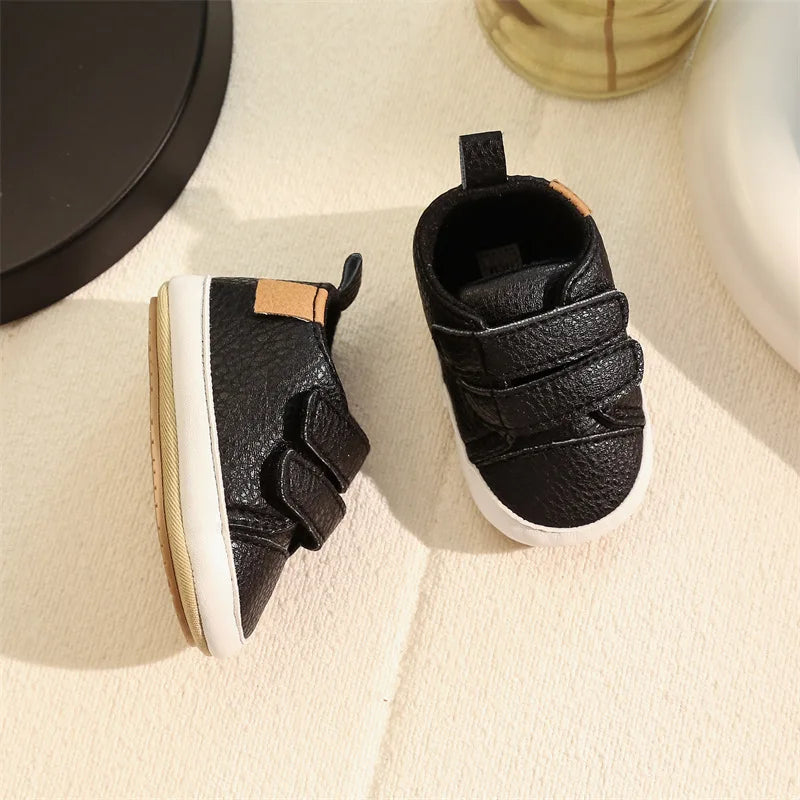 Baby Soft Soled PU Walking Shoes