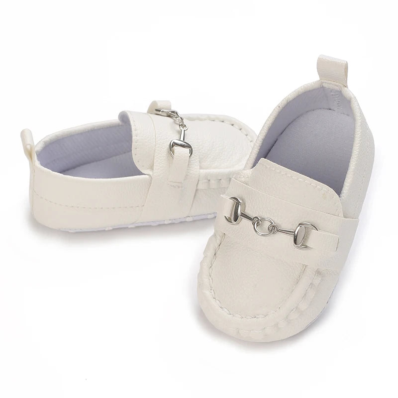 Baby Soft Bottom PU Bean Shoes