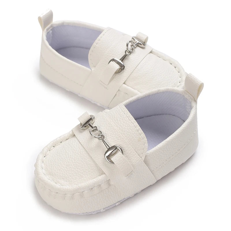 Baby Soft Bottom PU Bean Shoes