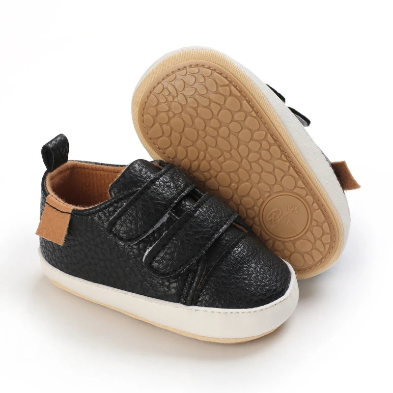 Baby Soft Soled PU Walking Shoes