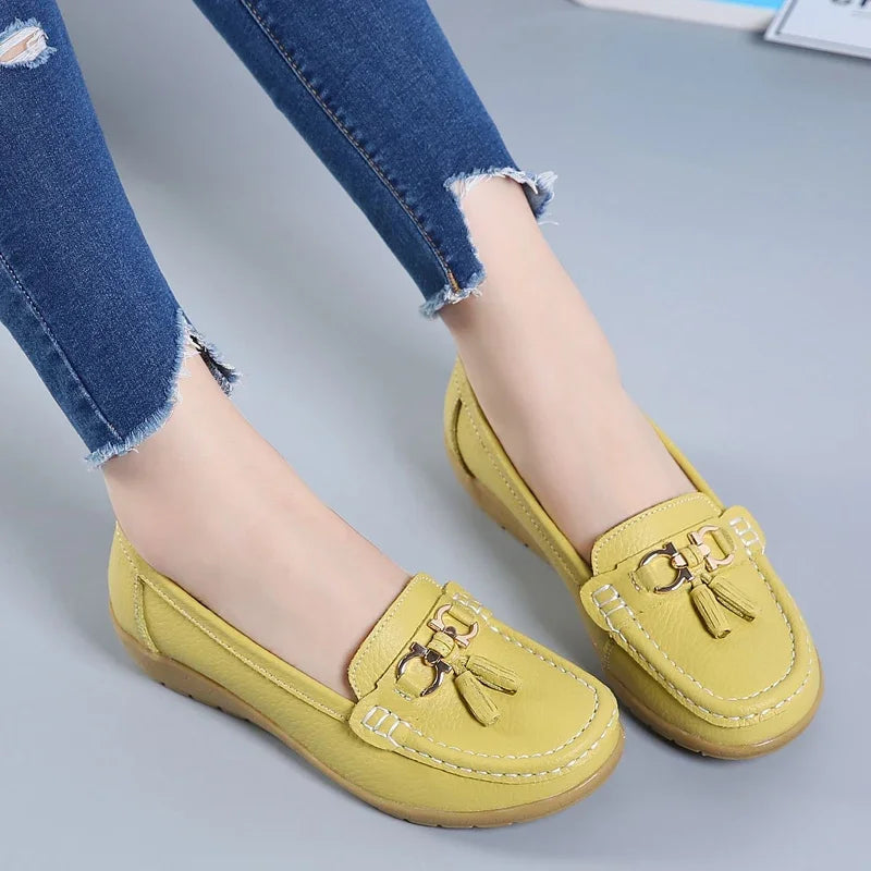 Women's Slip-On Ballet Loafer Flats