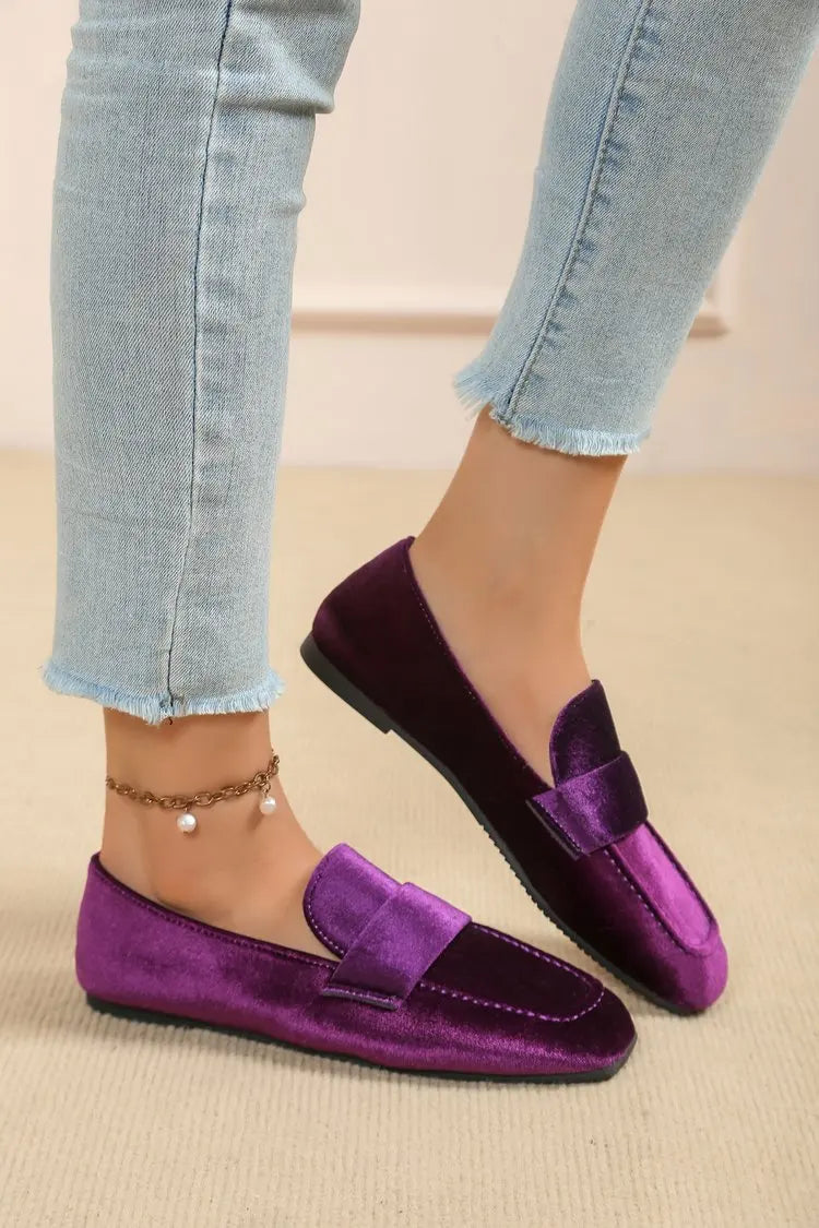 Women's Soft Sole Retro Flat Loafers