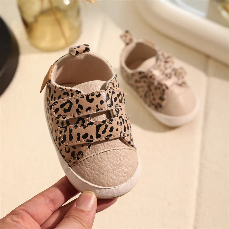 Baby Soft Soled PU Walking Shoes