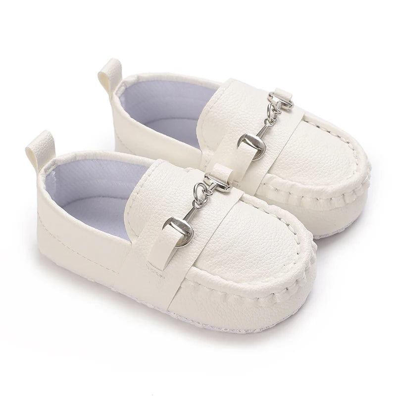 Baby Soft Bottom PU Bean Shoes