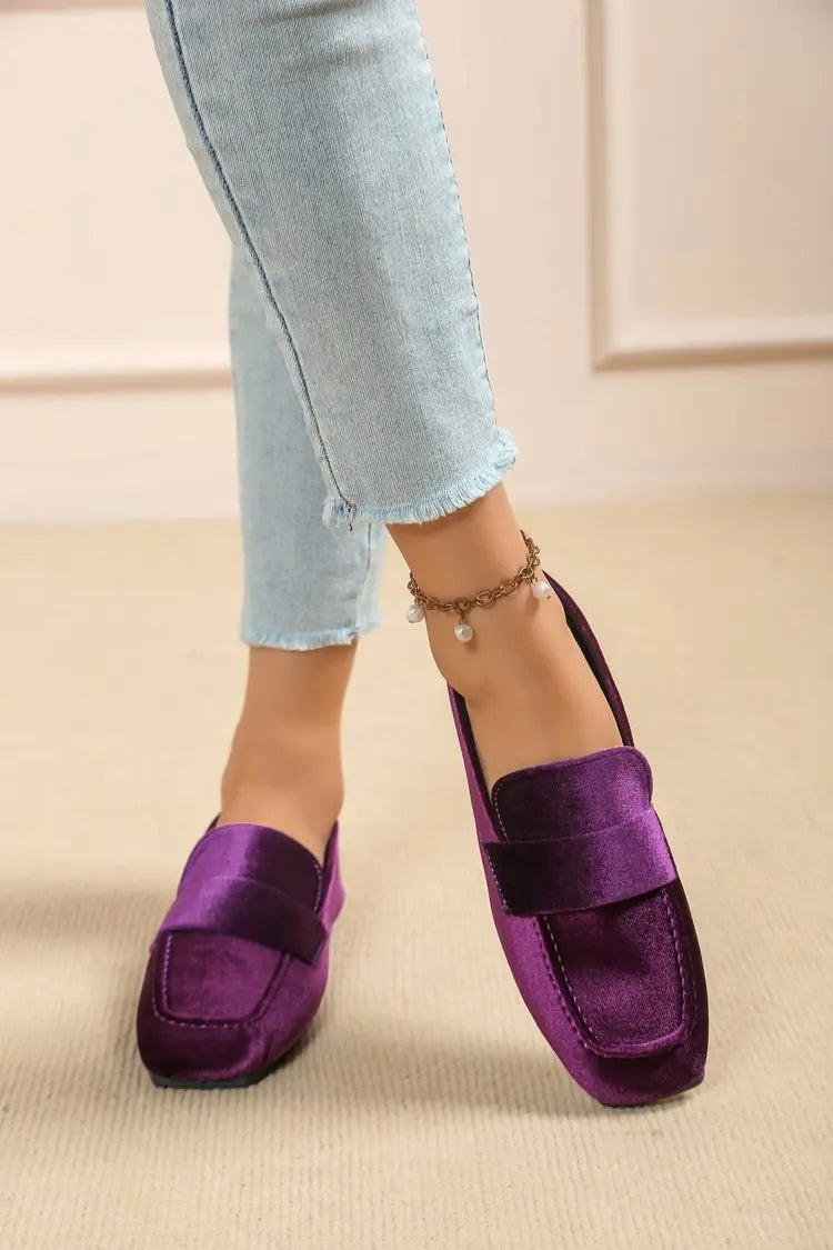 Women's Soft Sole Retro Flat Loafers