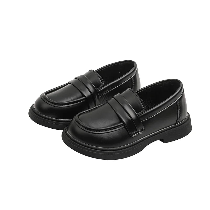 Girls' Round Toe Party Loafers
