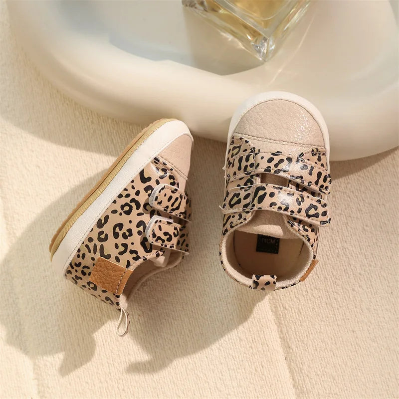 Baby Soft Soled PU Walking Shoes