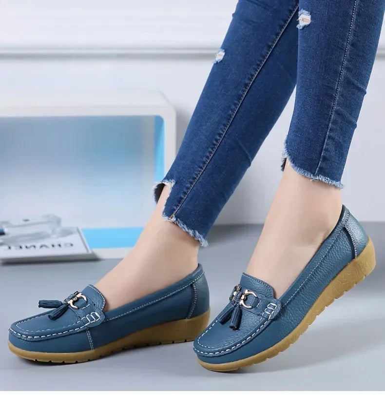 Women's Slip-On Ballet Loafer Flats