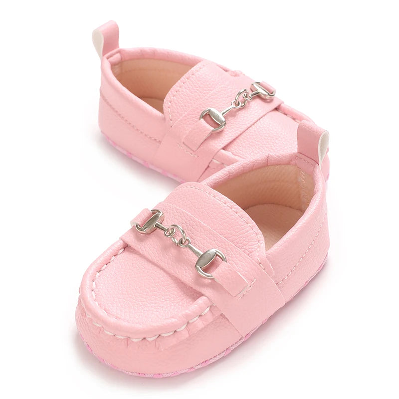 Baby Soft Bottom PU Bean Shoes