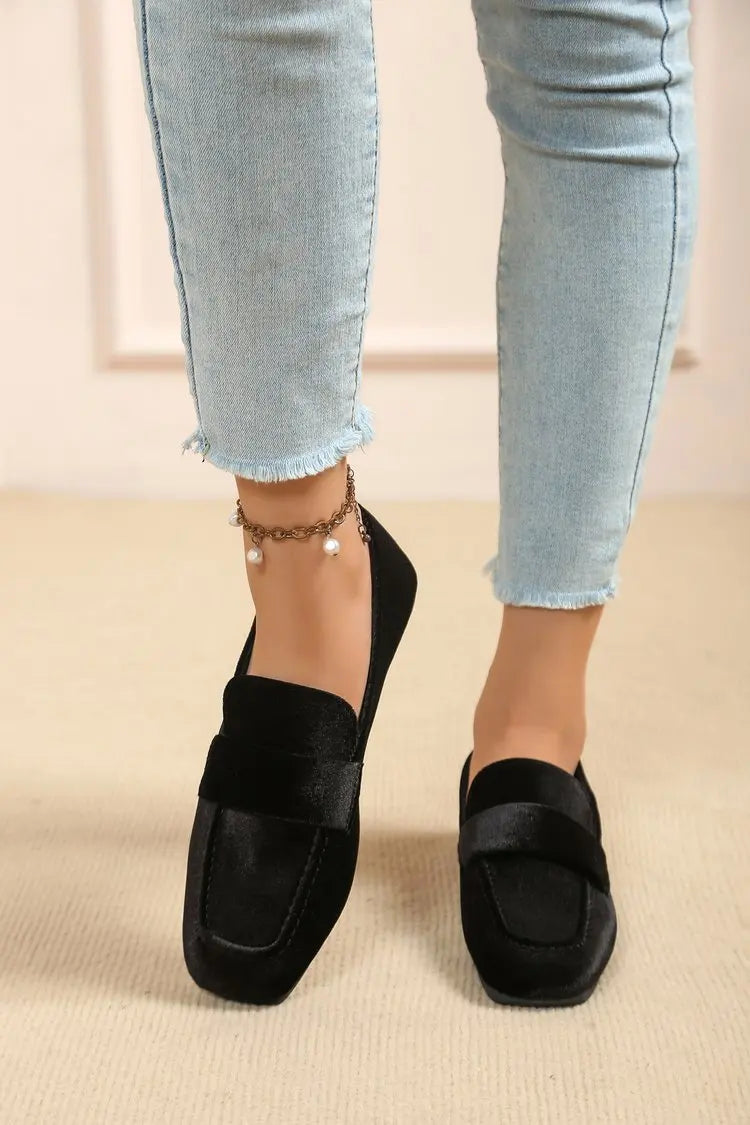 Women's Soft Sole Retro Flat Loafers