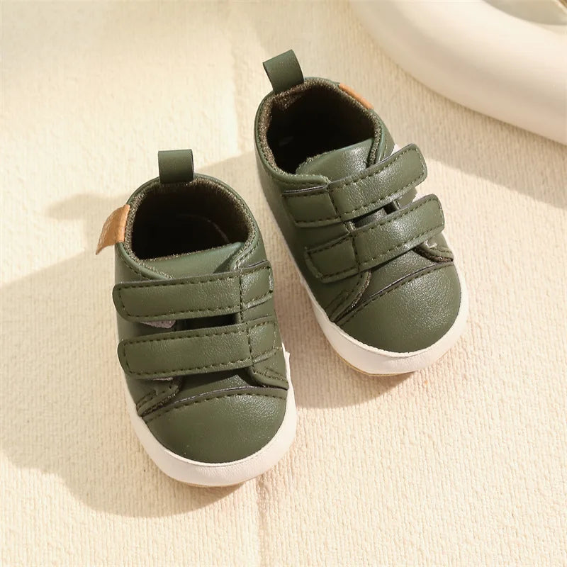 Baby Soft Soled PU Walking Shoes