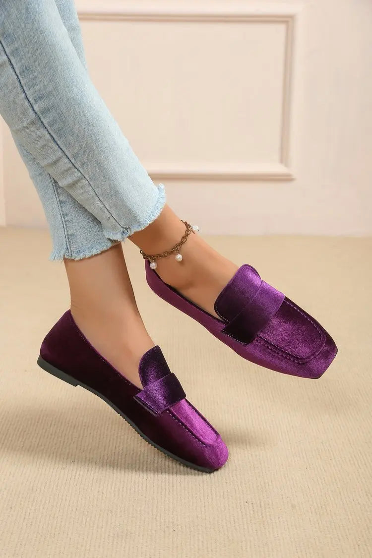 Women's Soft Sole Retro Flat Loafers