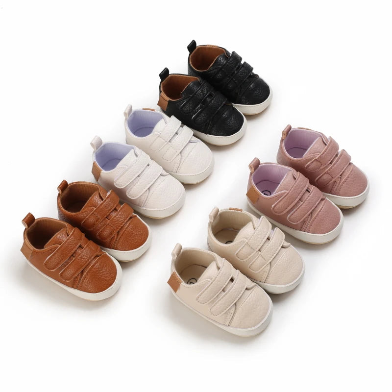 Baby Multicolour Leather First Walkers