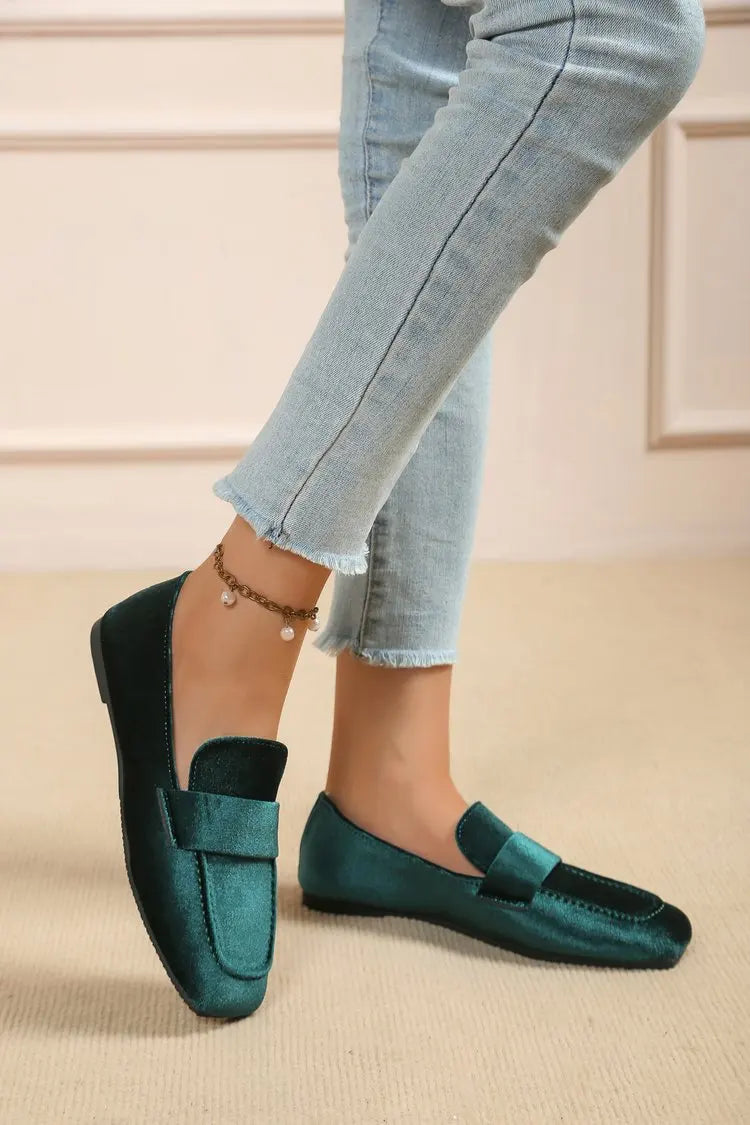 Women's Soft Sole Retro Flat Loafers