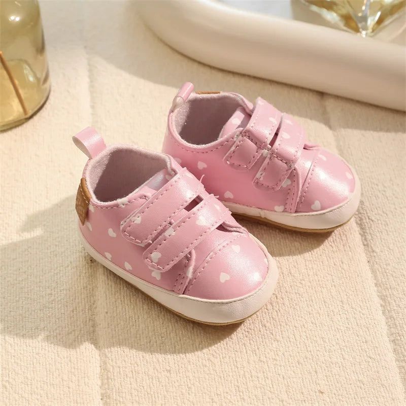 Baby Soft Soled PU Walking Shoes