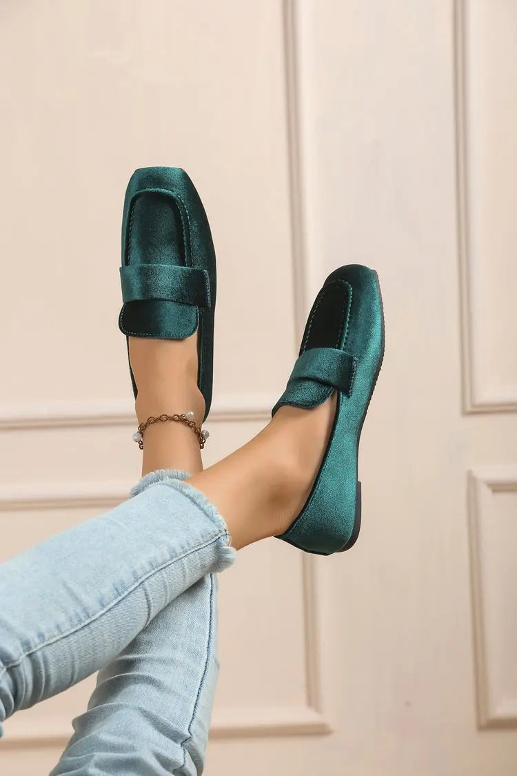 Women's Soft Sole Retro Flat Loafers