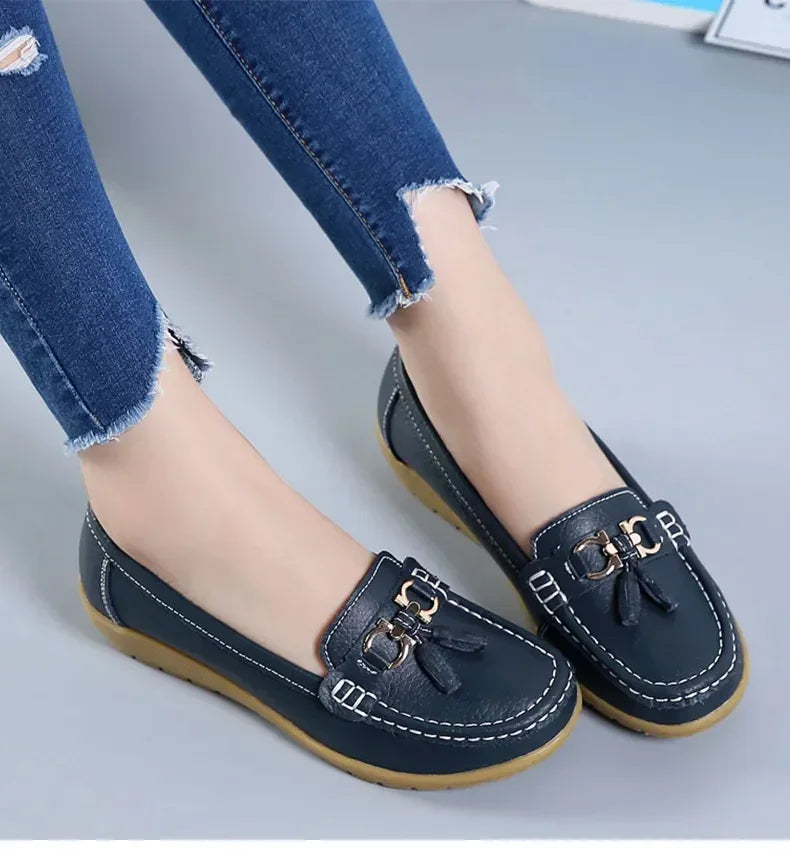 Women's Slip-On Ballet Loafer Flats