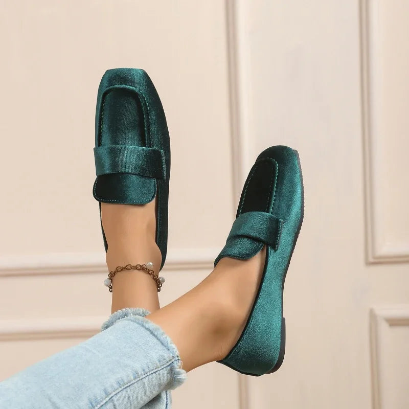 Women's Soft Sole Retro Flat Loafers