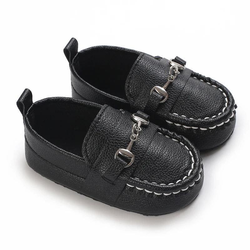 Baby Soft Bottom PU Bean Shoes