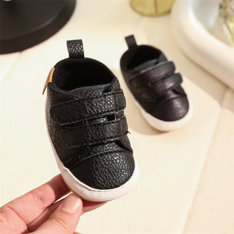 Baby Soft Soled PU Walking Shoes