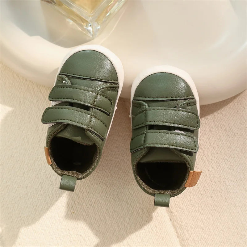 Baby Soft Soled PU Walking Shoes