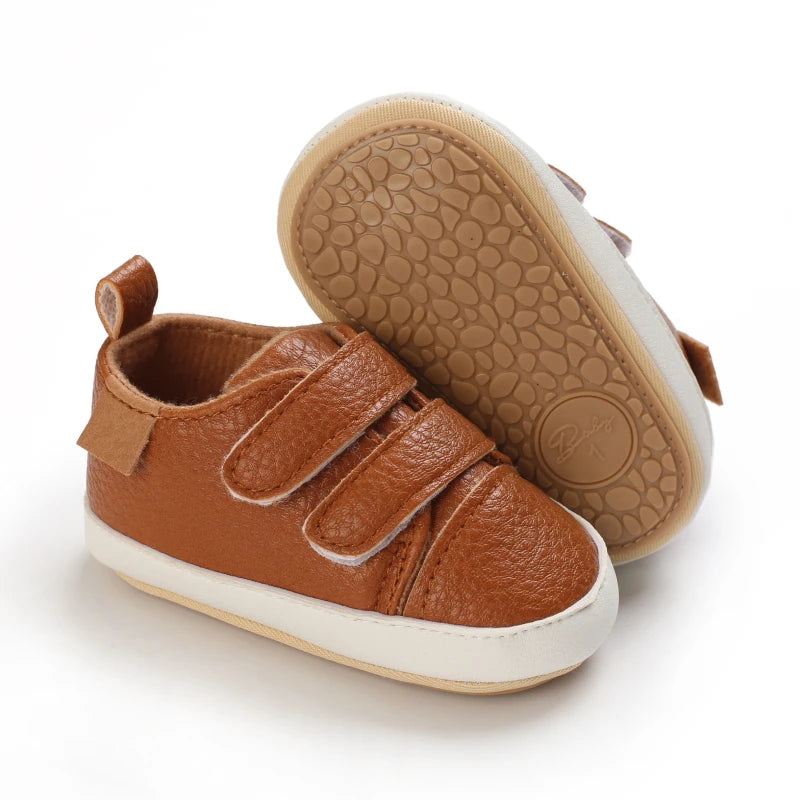 Baby Soft Soled PU Walking Shoes