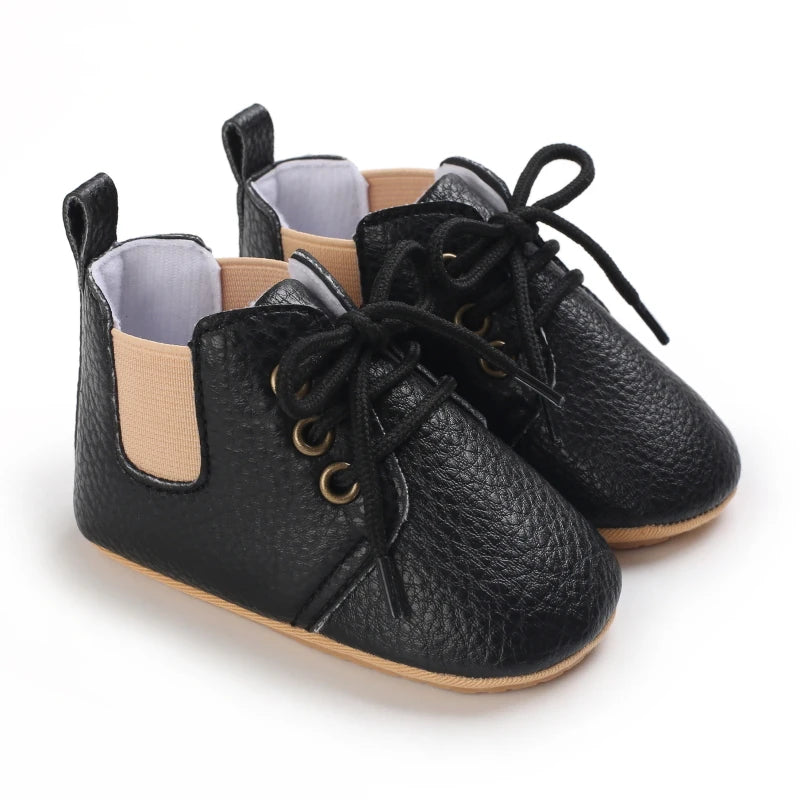 Baby Multicolour Leather First Walkers