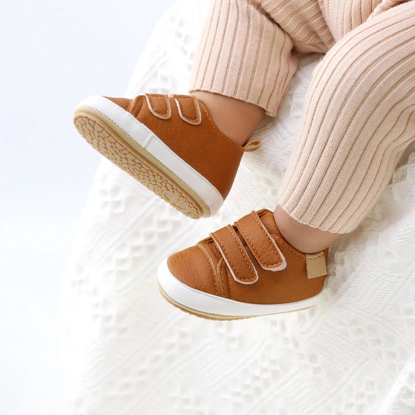 Baby Soft Soled PU Walking Shoes