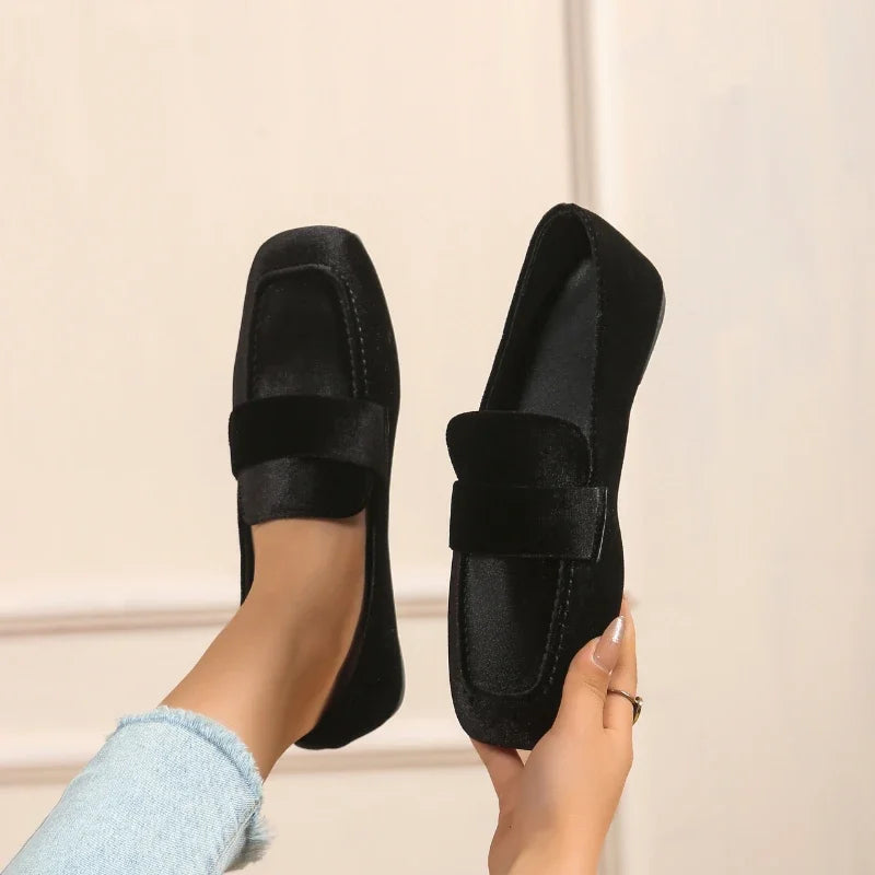 Women's Soft Sole Retro Flat Loafers