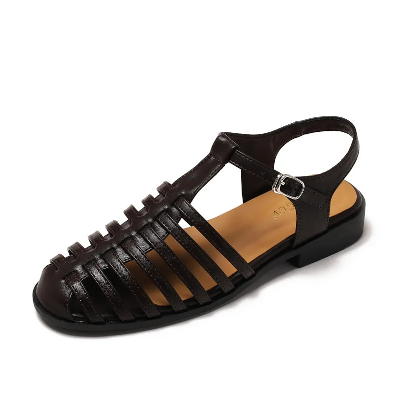 Womens T Bar Woven Ballet Flats woven detail - womens Mary Jane flats UK view 9