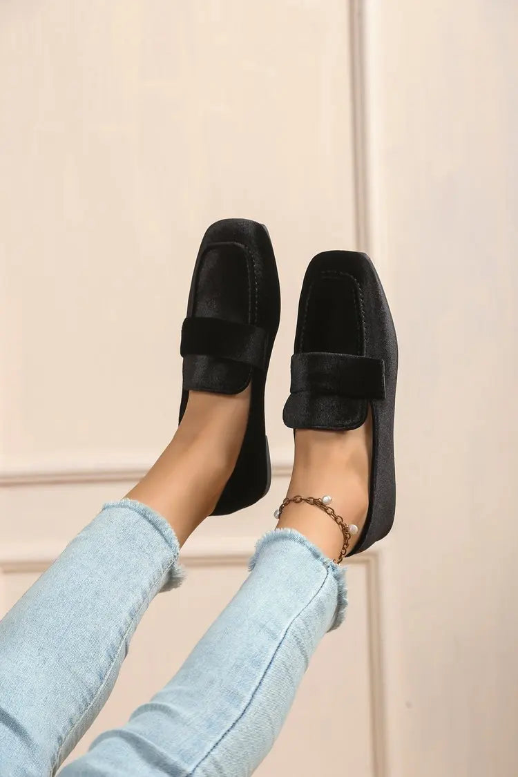 Women's Soft Sole Retro Flat Loafers