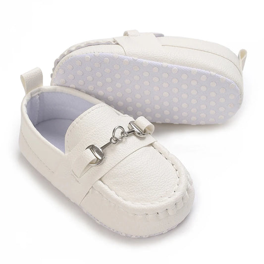 Baby Soft Bottom PU Bean Shoes