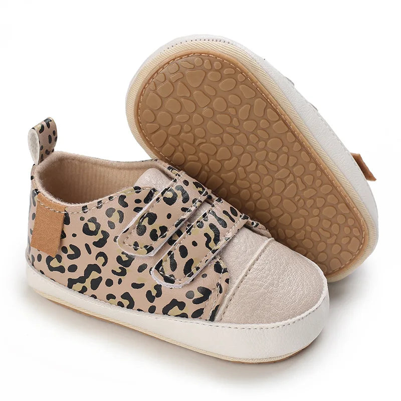 Baby Soft Soled PU Walking Shoes