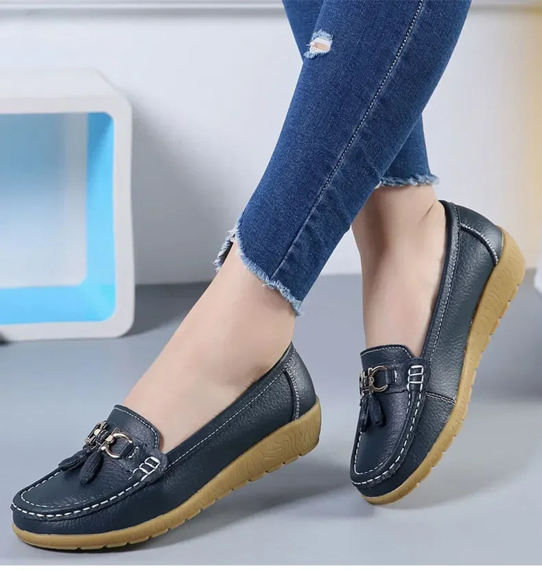 Women's Slip-On Ballet Loafer Flats