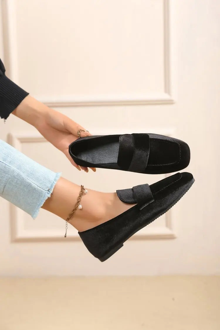 Women's Soft Sole Retro Flat Loafers