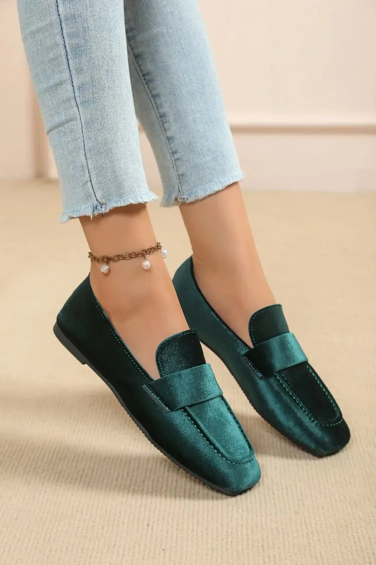 Women's Soft Sole Retro Flat Loafers