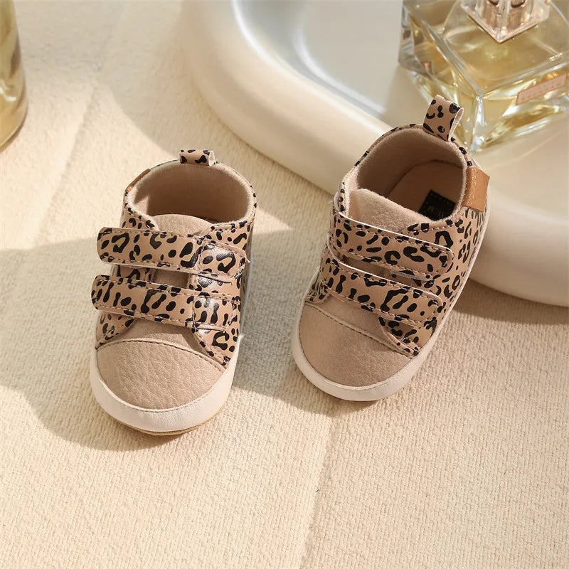Baby Soft Soled PU Walking Shoes