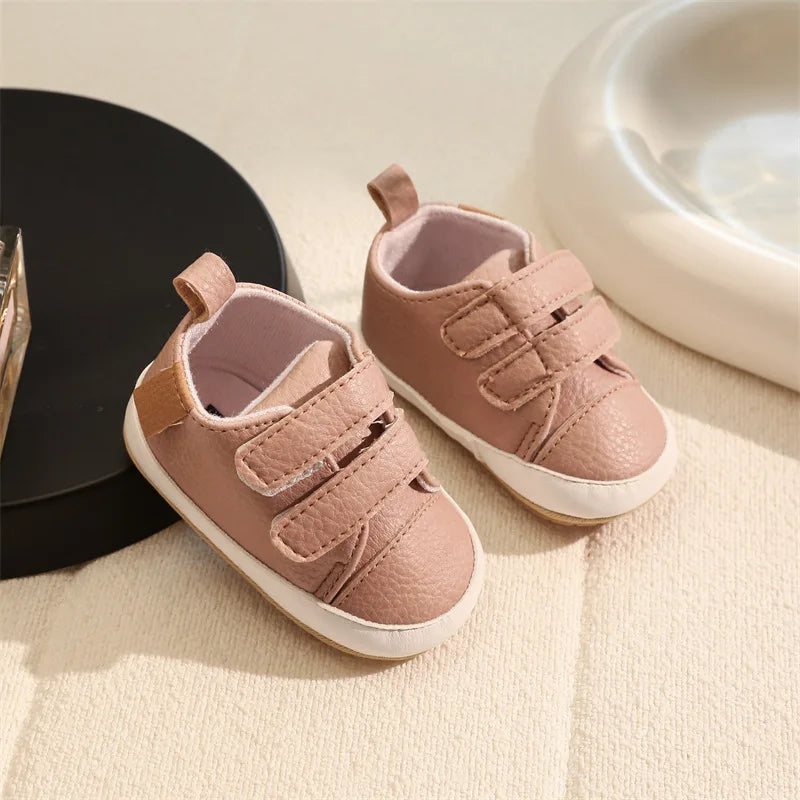 Baby Soft Soled PU Walking Shoes