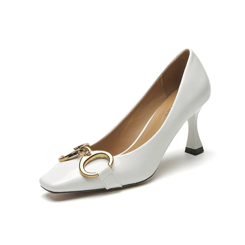 Womens Mary Jane Square Toe Soft Sole Ballet Flats
